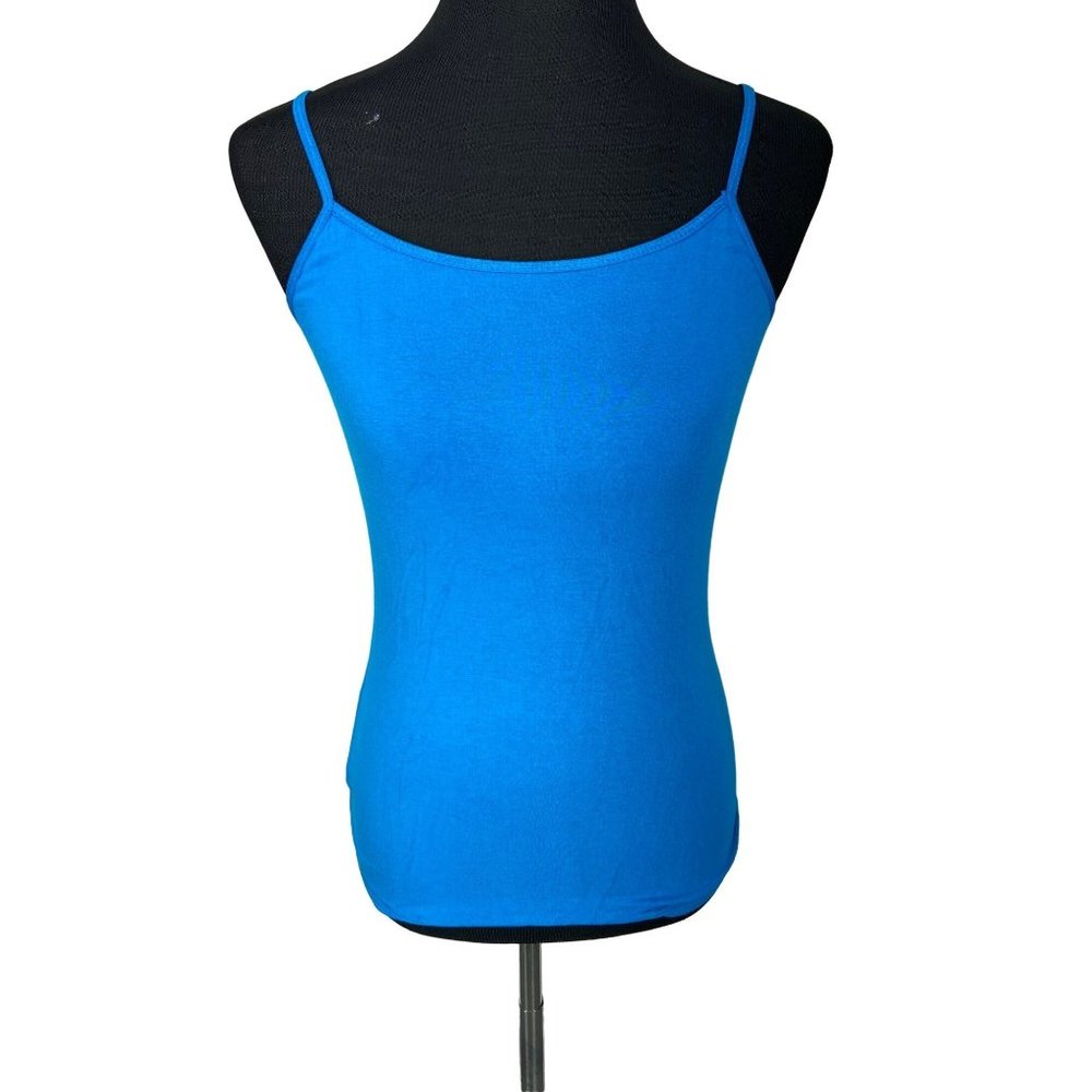 International Concepts Women's Strappy Blue Shelf Bra Tank Top‎ Medium